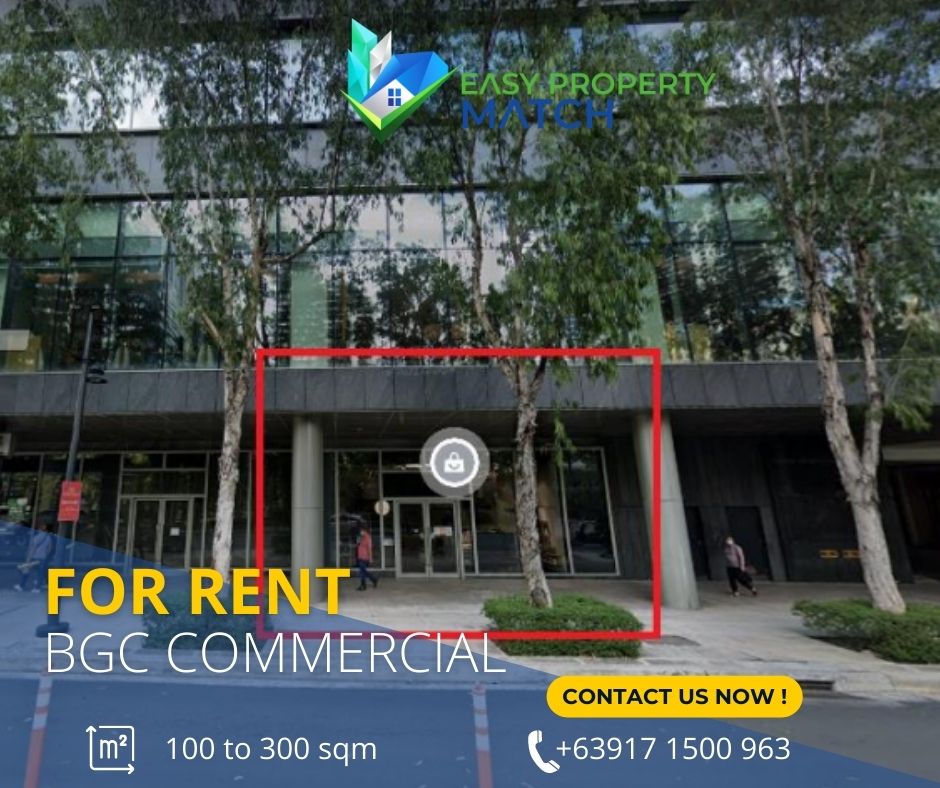 BGC Commercial space for rent Shang