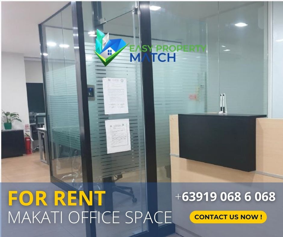 Fully furnished Office for rent Makati