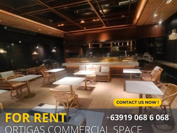 Ortigas Commercial Space for rent lease Ground floor GF Coffee shop Gym 1