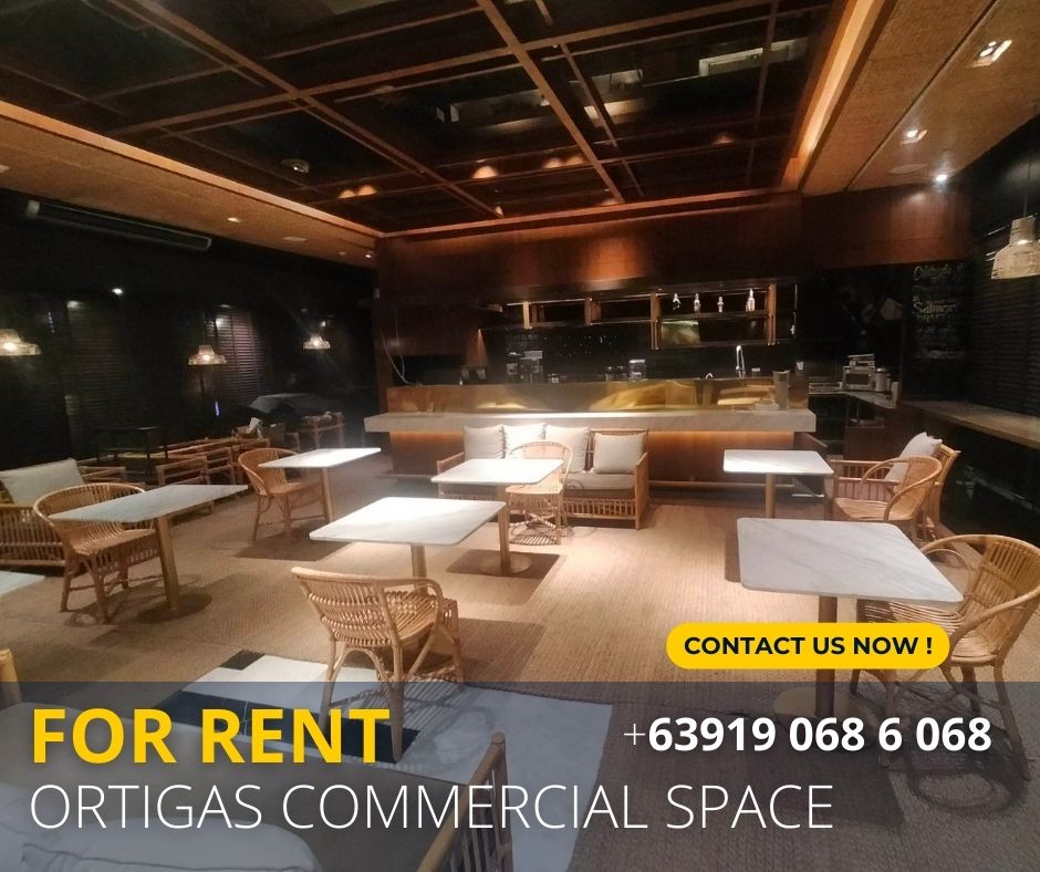 Ortigas Commercial Space for rent lease Ground floor GF Coffee shop Gym 1