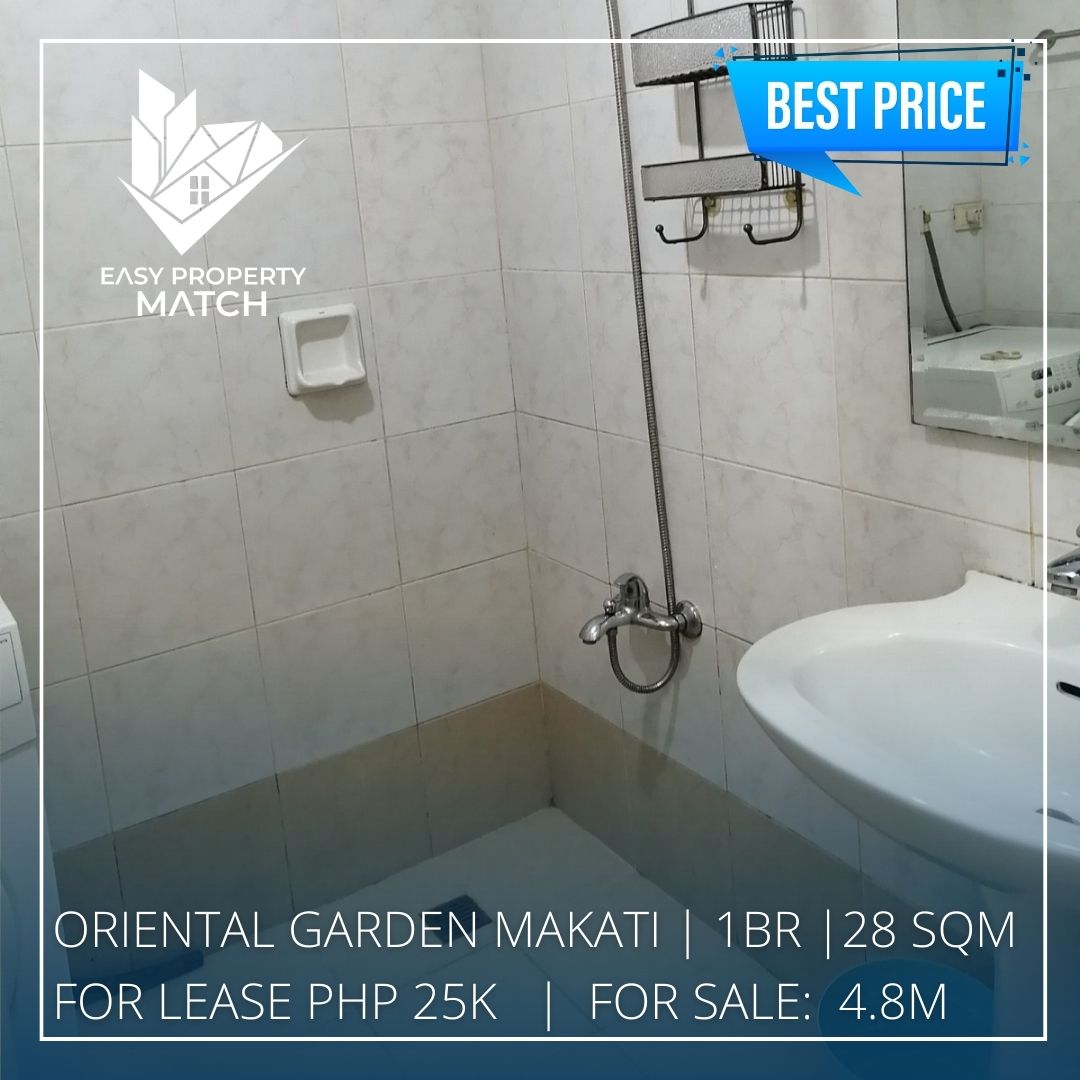 1BR Condo for Rent Lease Sale Oriental Garden Chino Roces Makati Fully Furnished 5