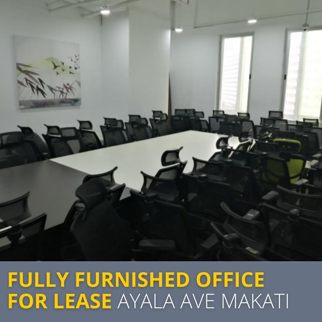 Fully Fitted Furnished Office Space for RentLease in Ayala Avenue Makati Insularlife 6