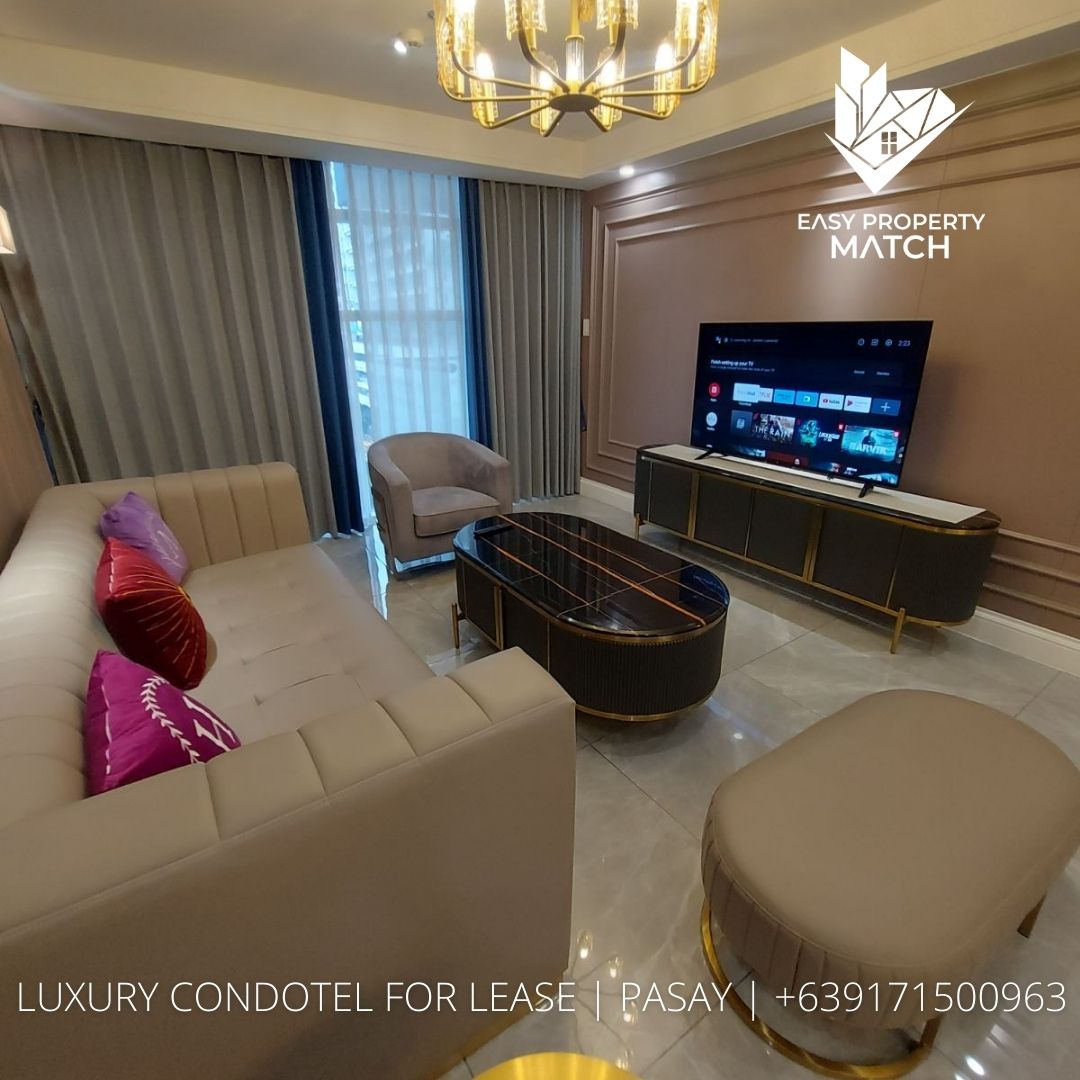 Luxury Condo Condotel for Rent Lease Pasay near PITX Double Dragon Studio Unit 9 1