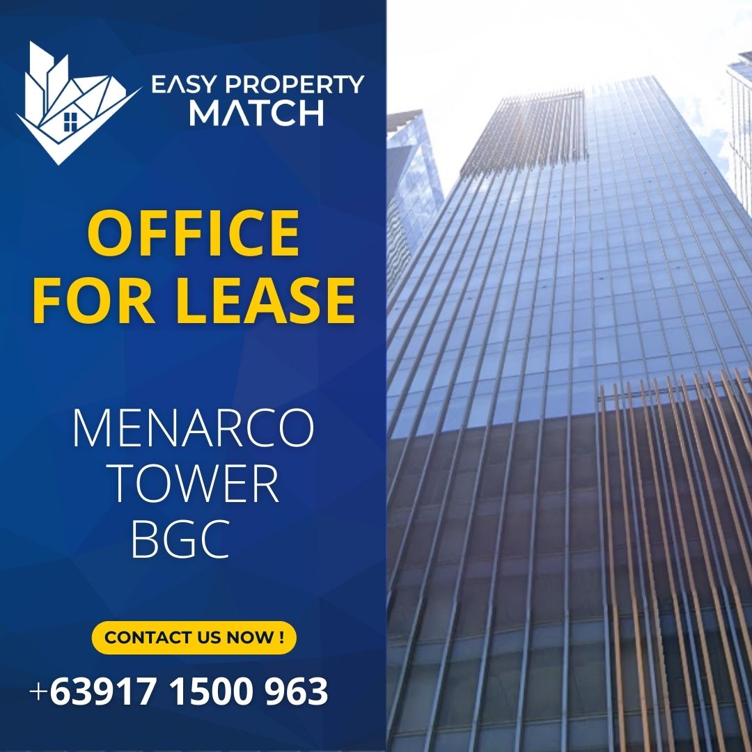 PEZA Office Space for Rent Lease BGC Menarco Tower 32nd Street Taguig 2