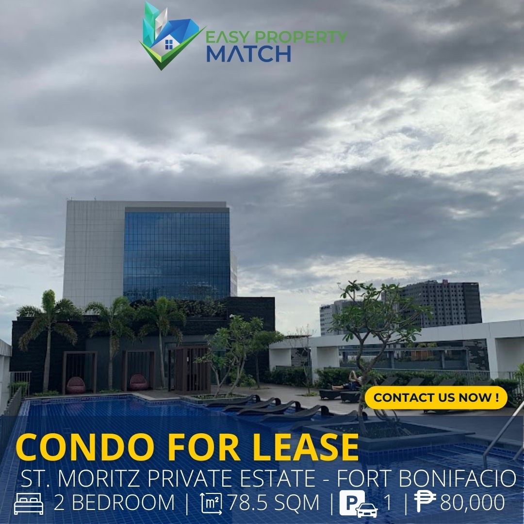 St. Mortiz Private Estate Condo for Lease Rent BGC Mckinley 12