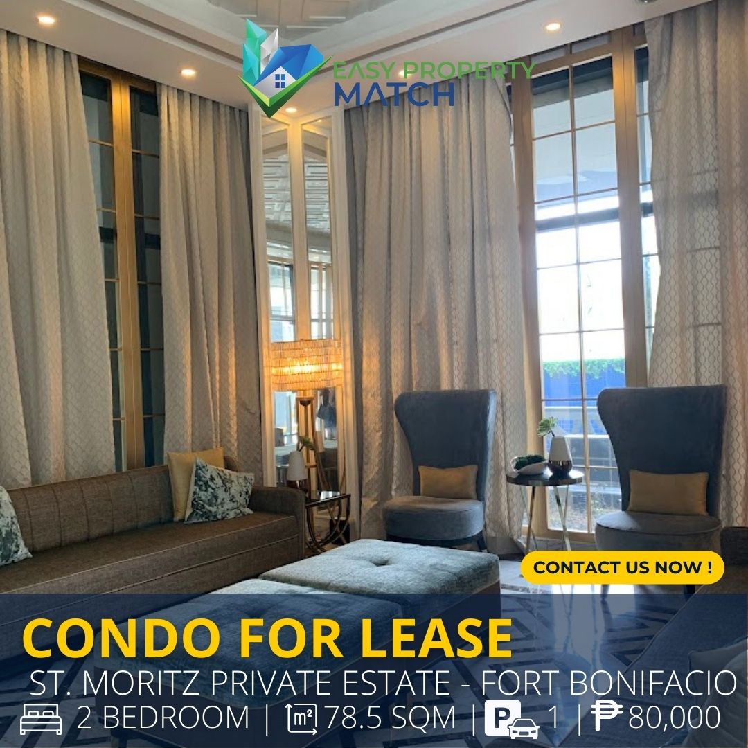 St. Mortiz Private Estate Condo for Lease Rent BGC Mckinley 6