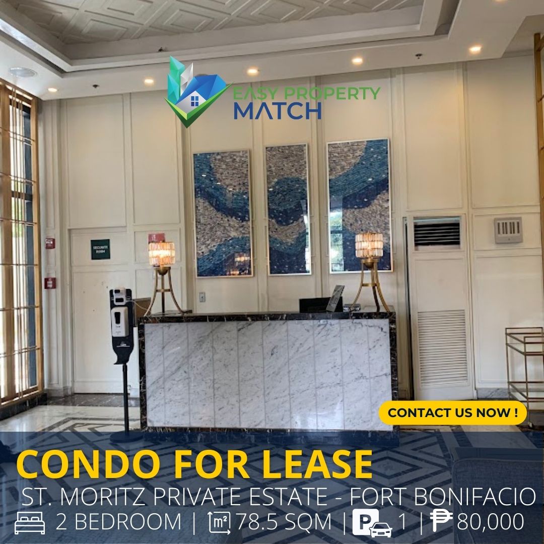 St. Mortiz Private Estate Condo for Lease Rent BGC Mckinley 8