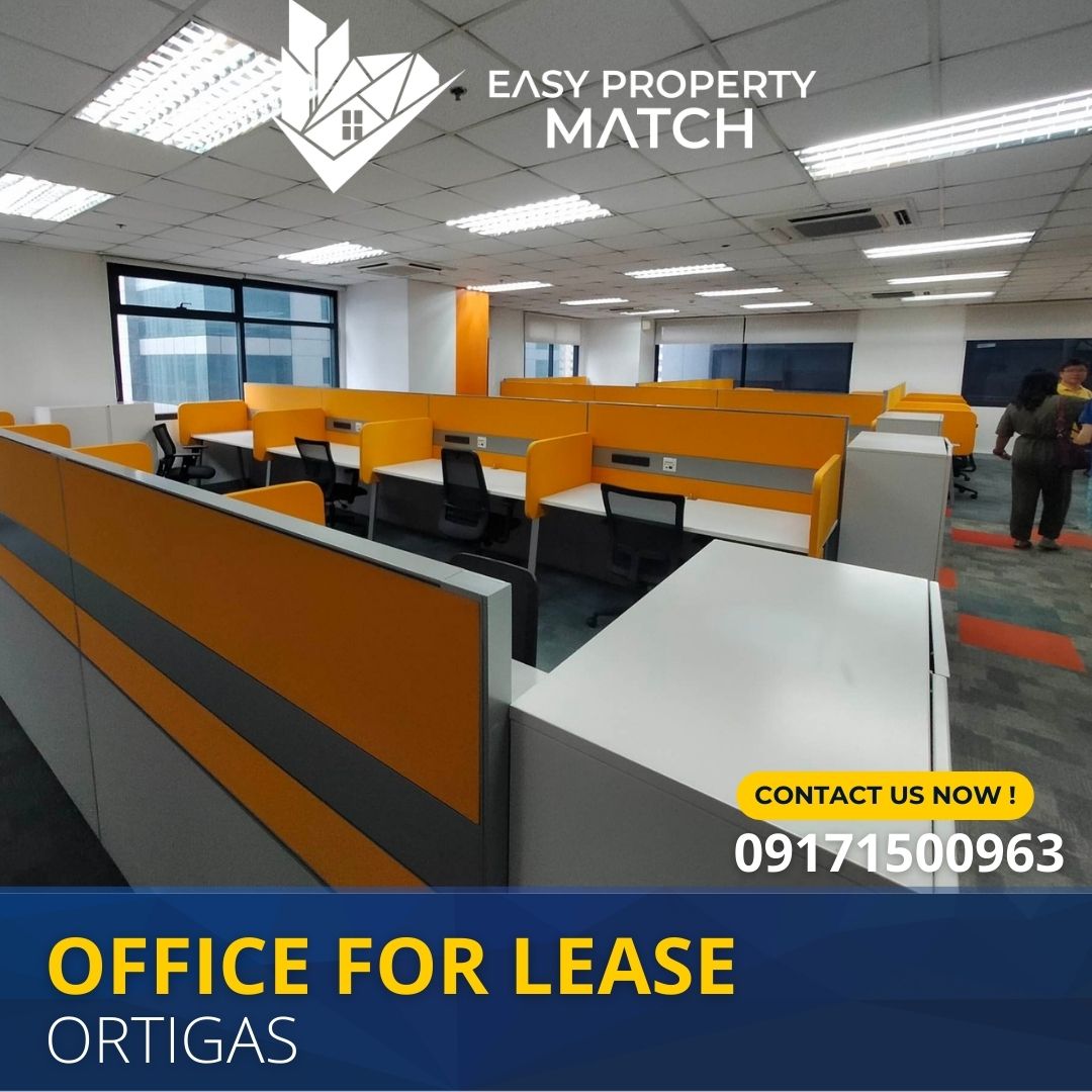 Fully Fitted office space for rent lease ortigas cyberscape beta 1