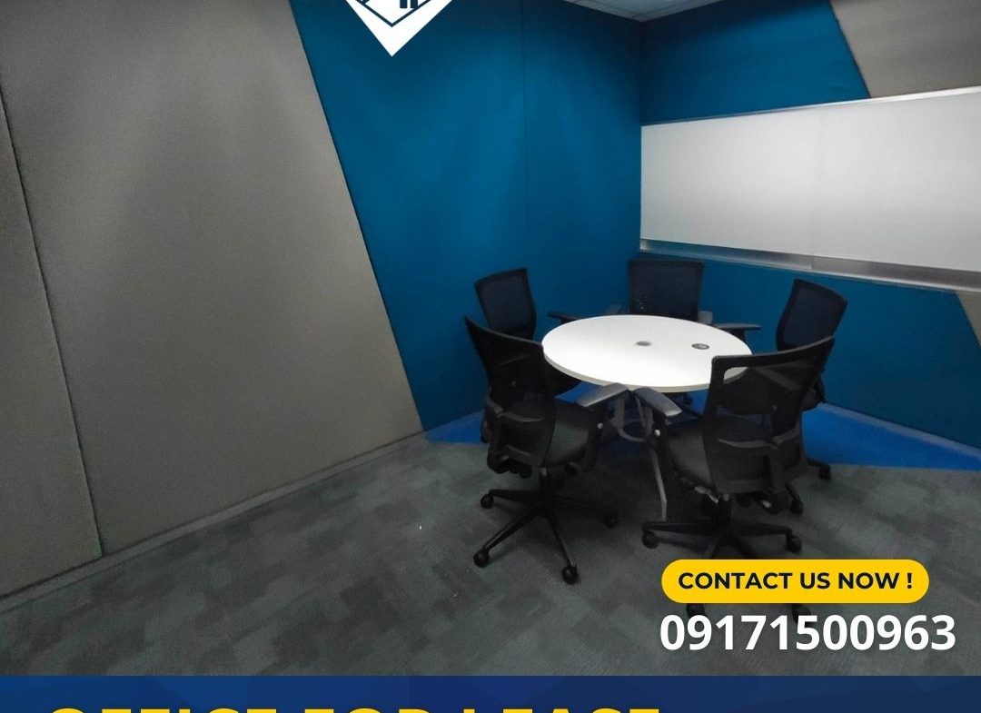 Fully Fitted office space for rent lease ortigas cyberscape beta 2