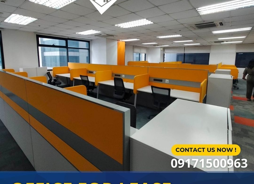 Fully Fitted office space for rent lease ortigas cyberscape beta 3