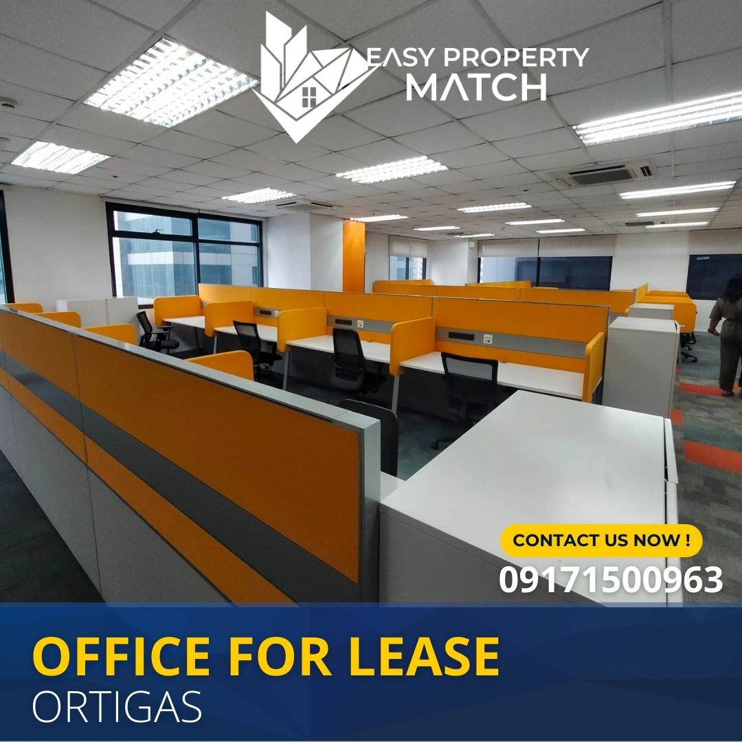 Fully Fitted office space for rent lease ortigas cyberscape beta 3