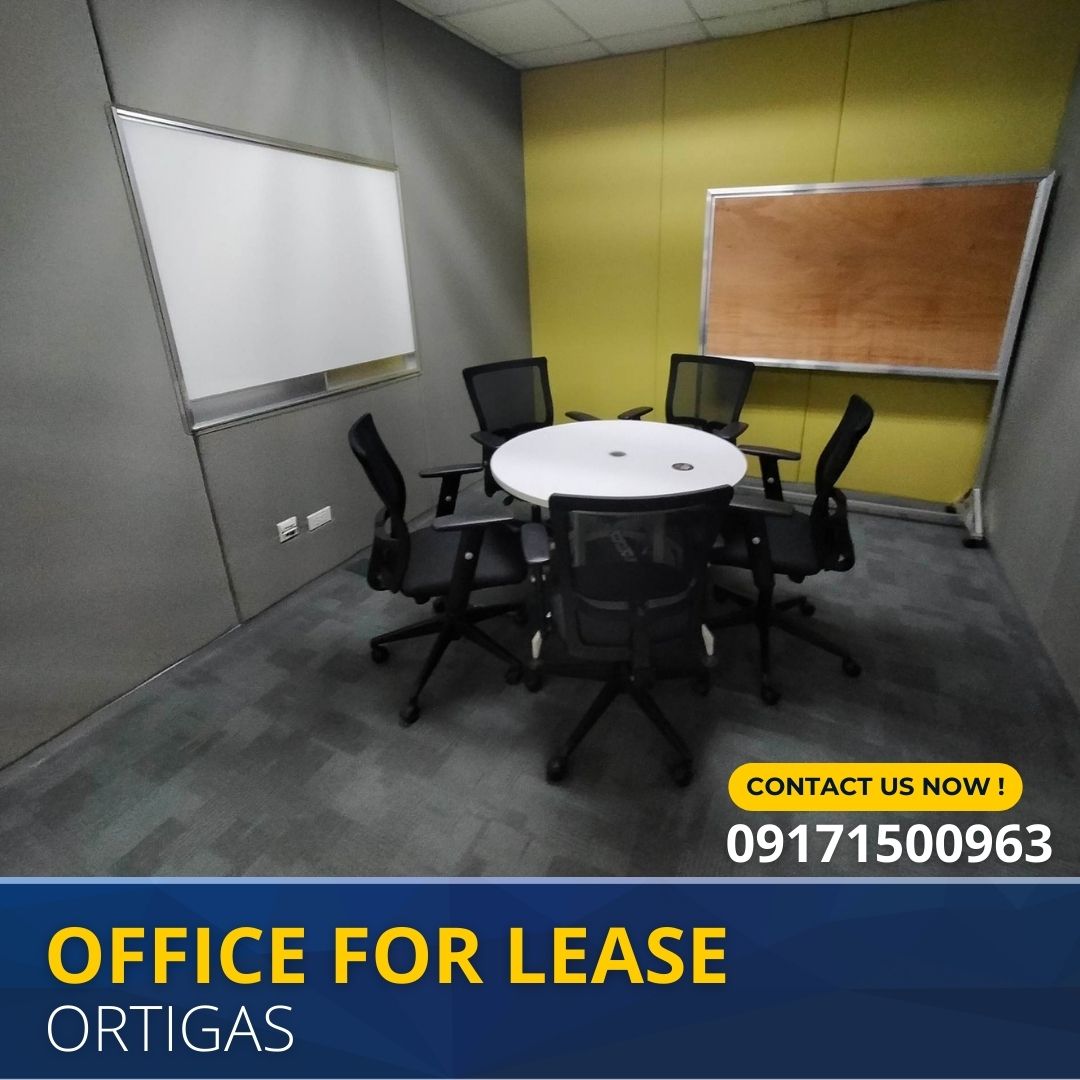 Fully Fitted office space for rent lease ortigas cyberscape beta 4