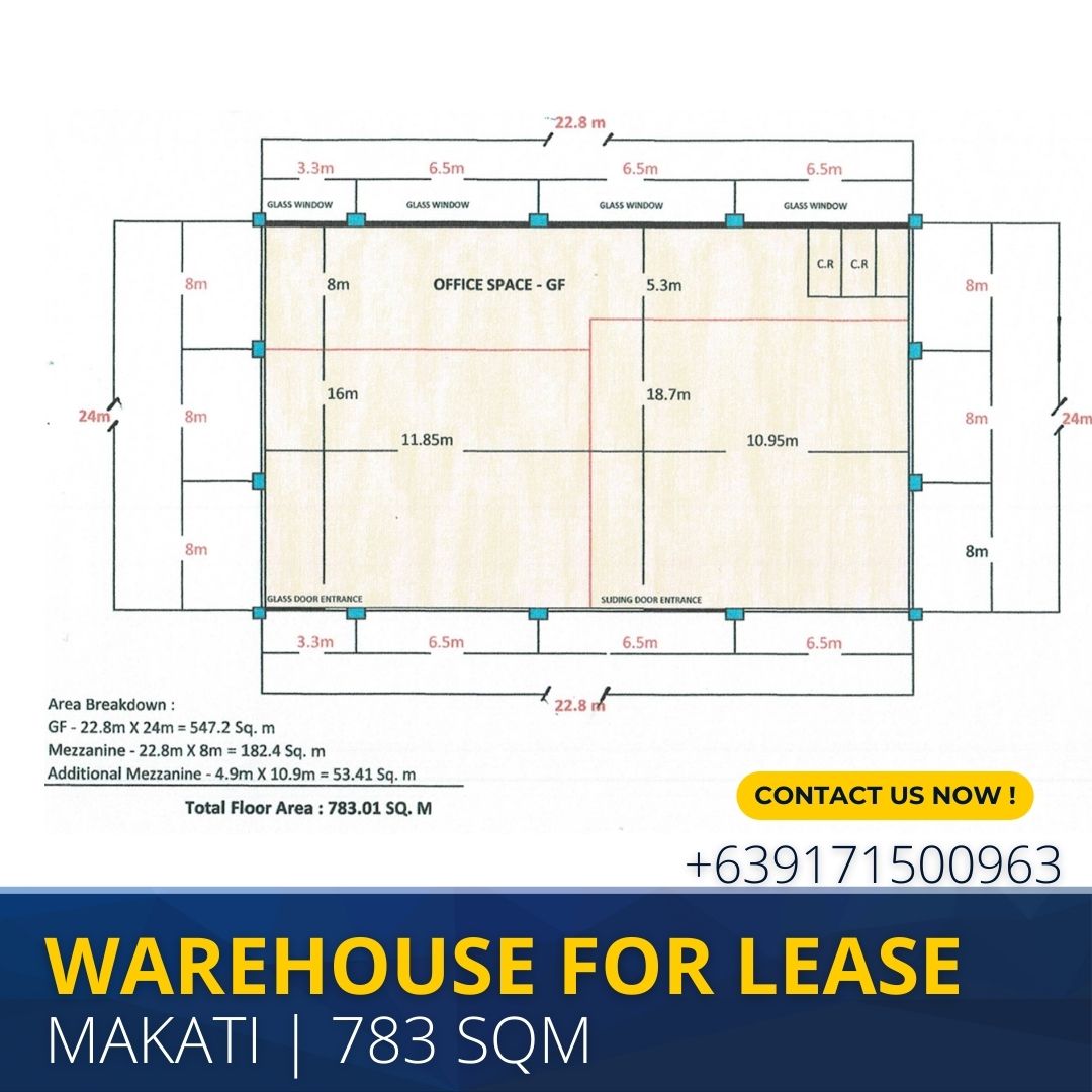Warehouse Office Makati for Rent Lease 2