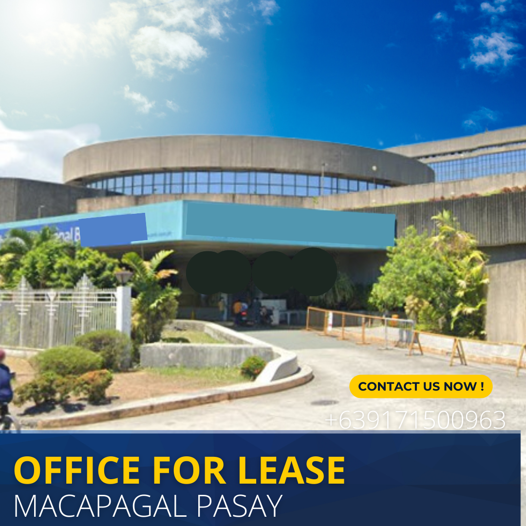 Office for rent Macapagal Pasay