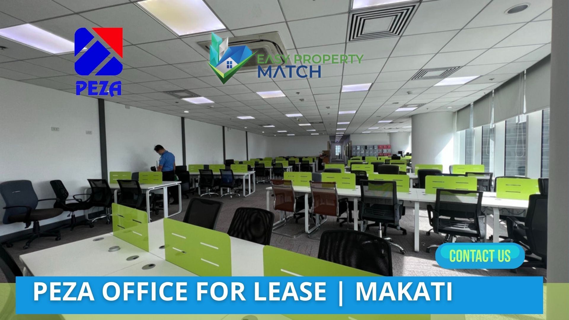 Fully furnished PEZA office for rent Ayala Ave Makati Non POGO 1