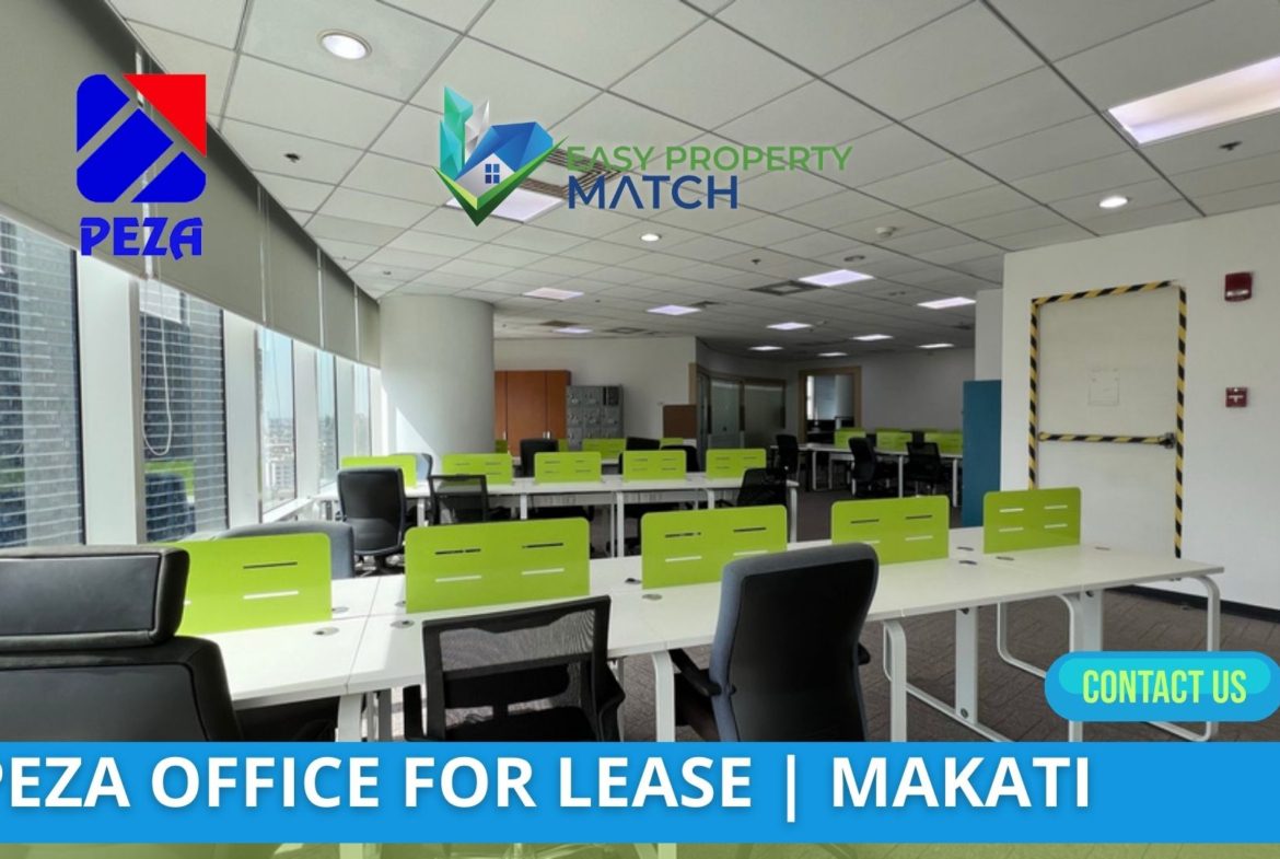 Fully furnished PEZA office for rent Ayala Ave Makati Non POGO
