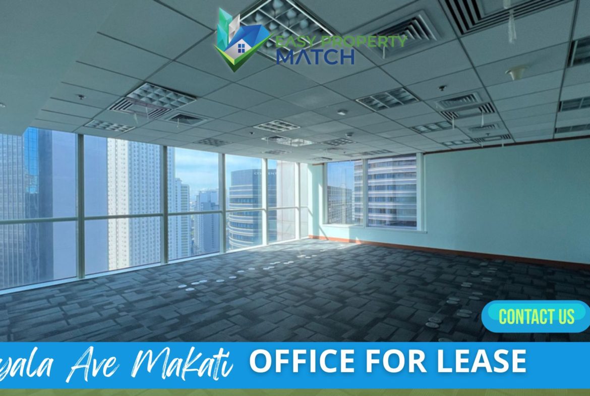 PEZA Office for Rent Lease Makati Dela Costa view Semi fitted 1