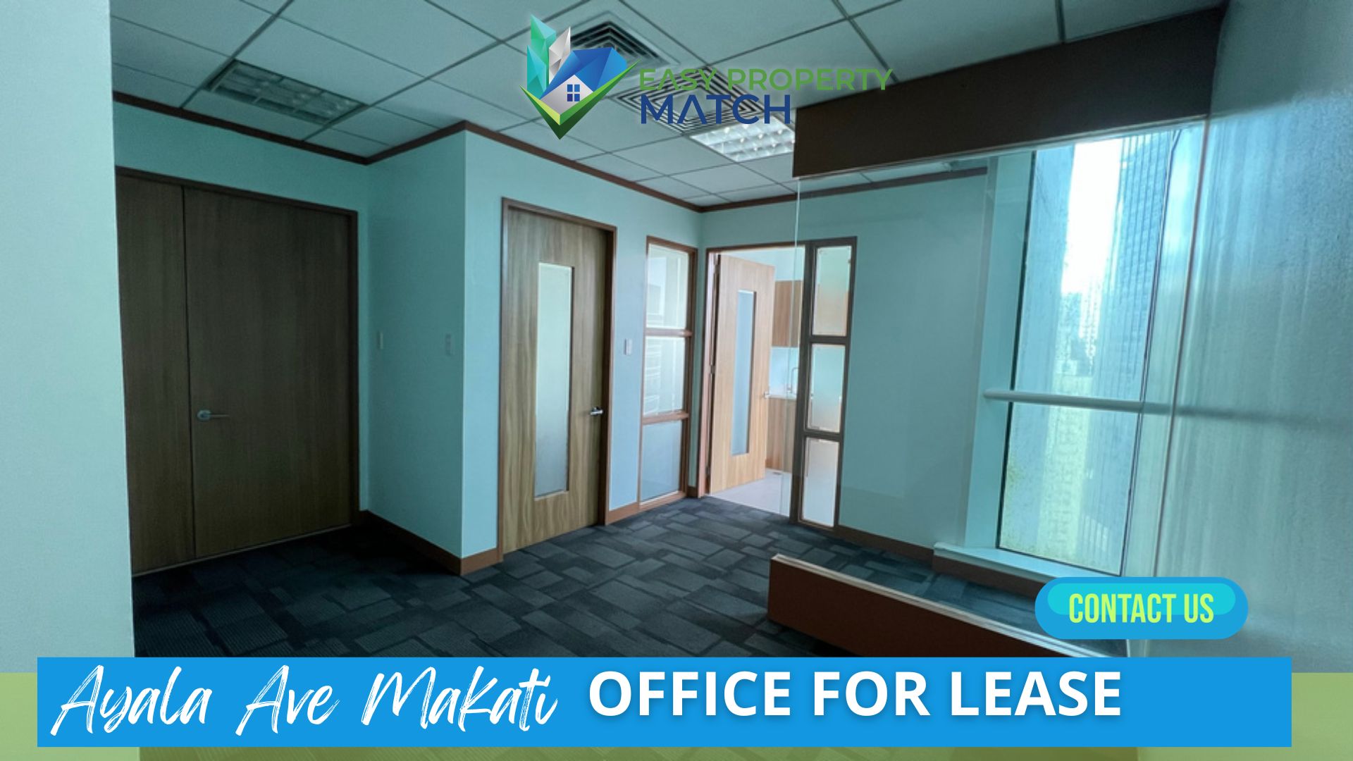 PEZA Office for Rent Lease Makati Dela Costa view Semi fitted 2