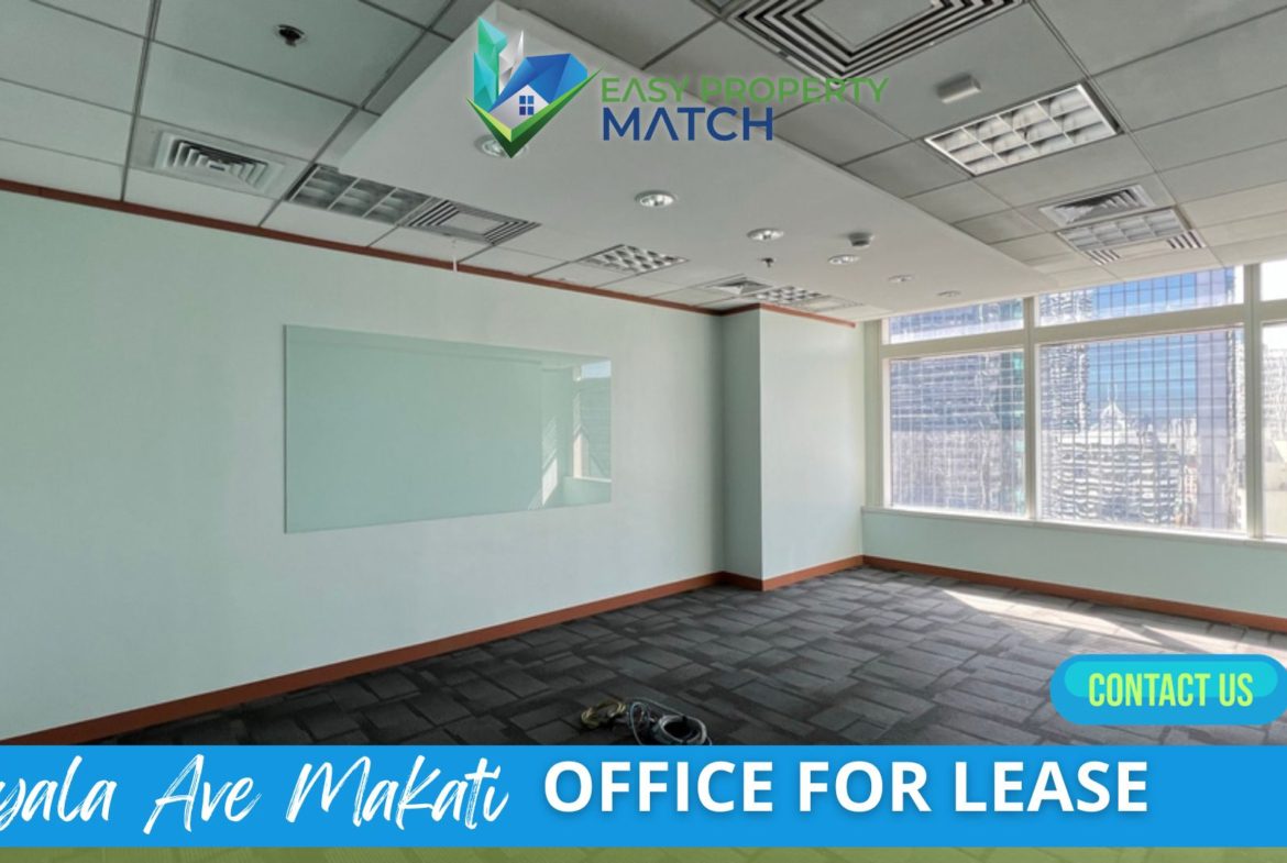 PEZA Office for Rent Lease Makati Dela Costa view Semi fitted 4