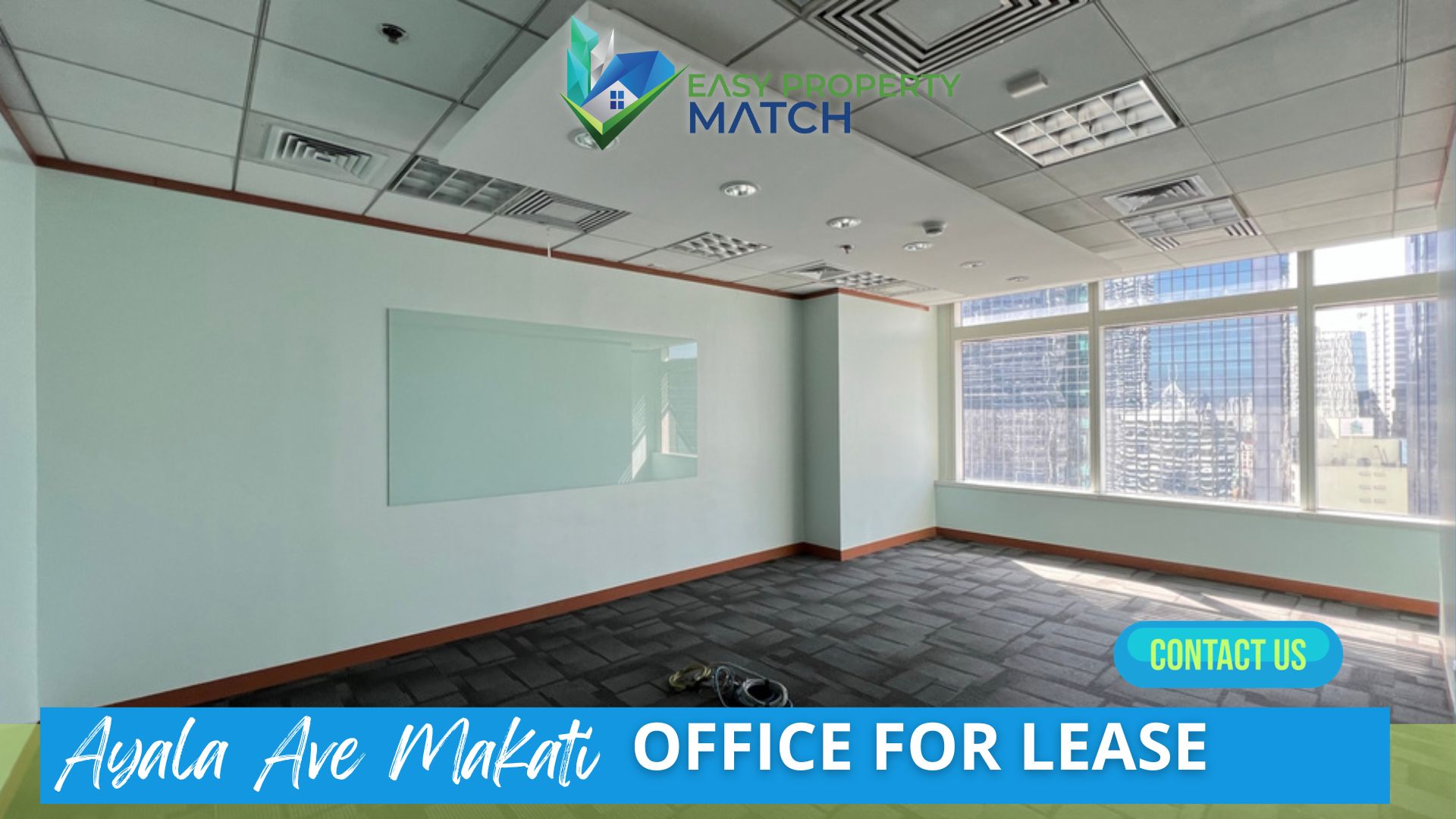 PEZA Office for Rent Lease Makati Dela Costa view Semi fitted 4
