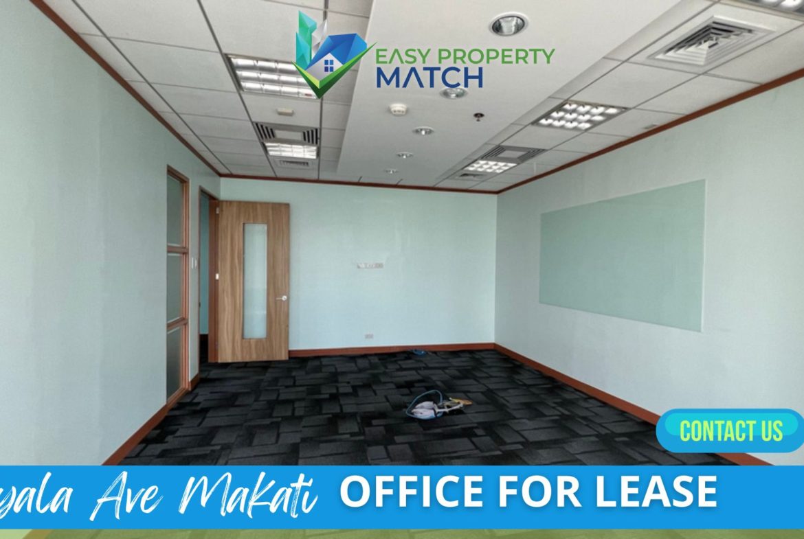 PEZA Office for Rent Lease Makati Dela Costa view Semi fitted 5