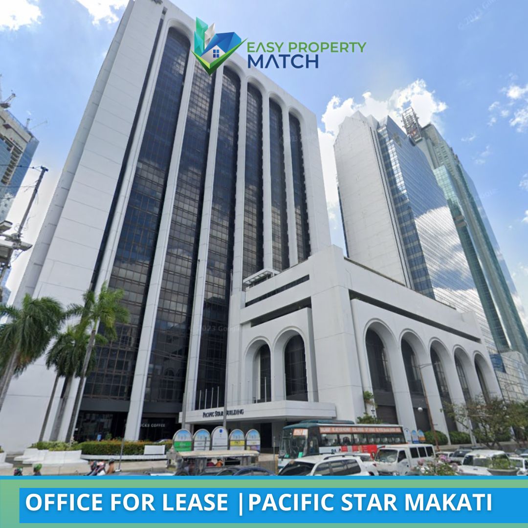 PEZA Office space for rent at Pacific Star, Gil Puyat cor Makati Ave Whole floor