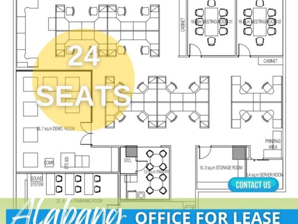 Office space for rent Lease Northgate Alabang Plaza B (2)