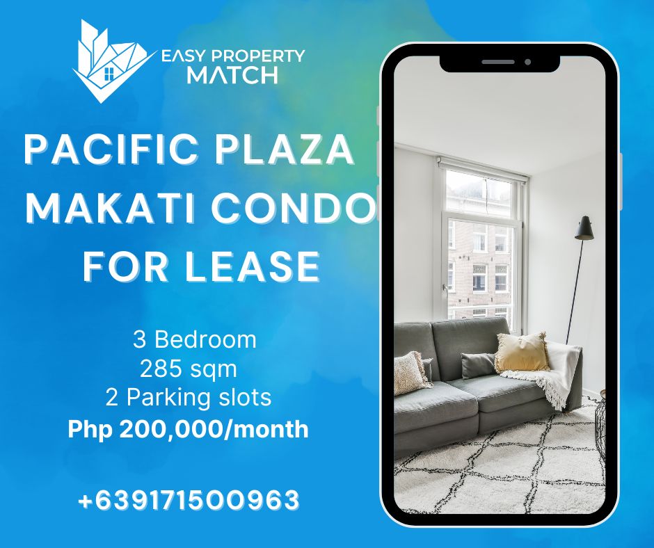 3Br Makati Condo for Rent Lease Pacific Plaza Ayala Avenue Makati City Philippines (10)