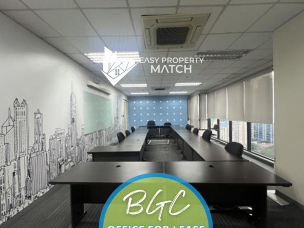 Grade A PEZA Fully Furnished Office for Rent BGC 31st street 3rd Ave