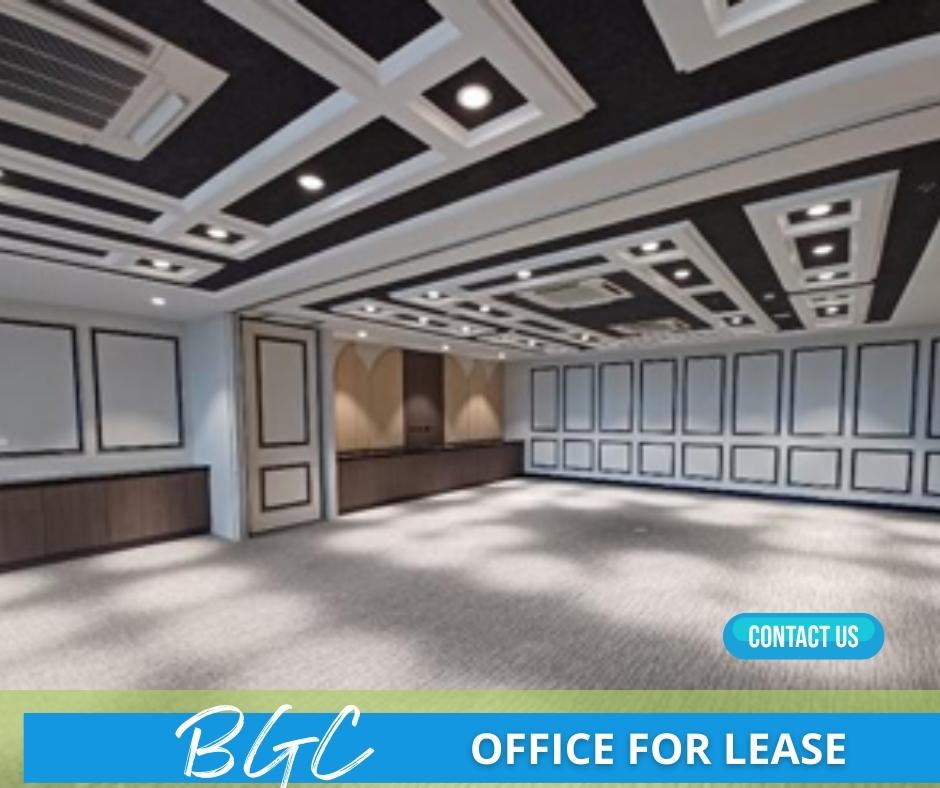 Ground floor Commercial Space for Rent in Arca South Taguig