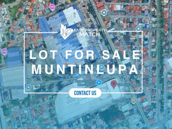 Prime Commercial Lot For Sale or Long Term Lease in Muntinlupa City near SM Muntinlupa