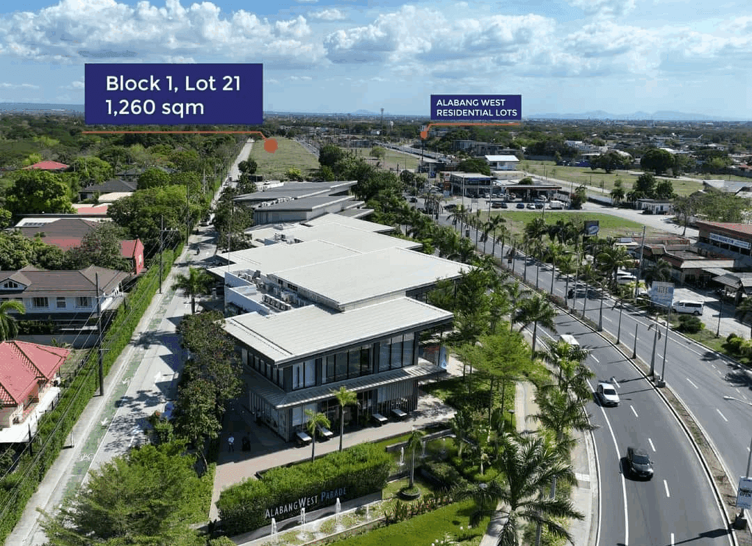 Prime Commercial Lot for Sale in Daang Hari Alabang