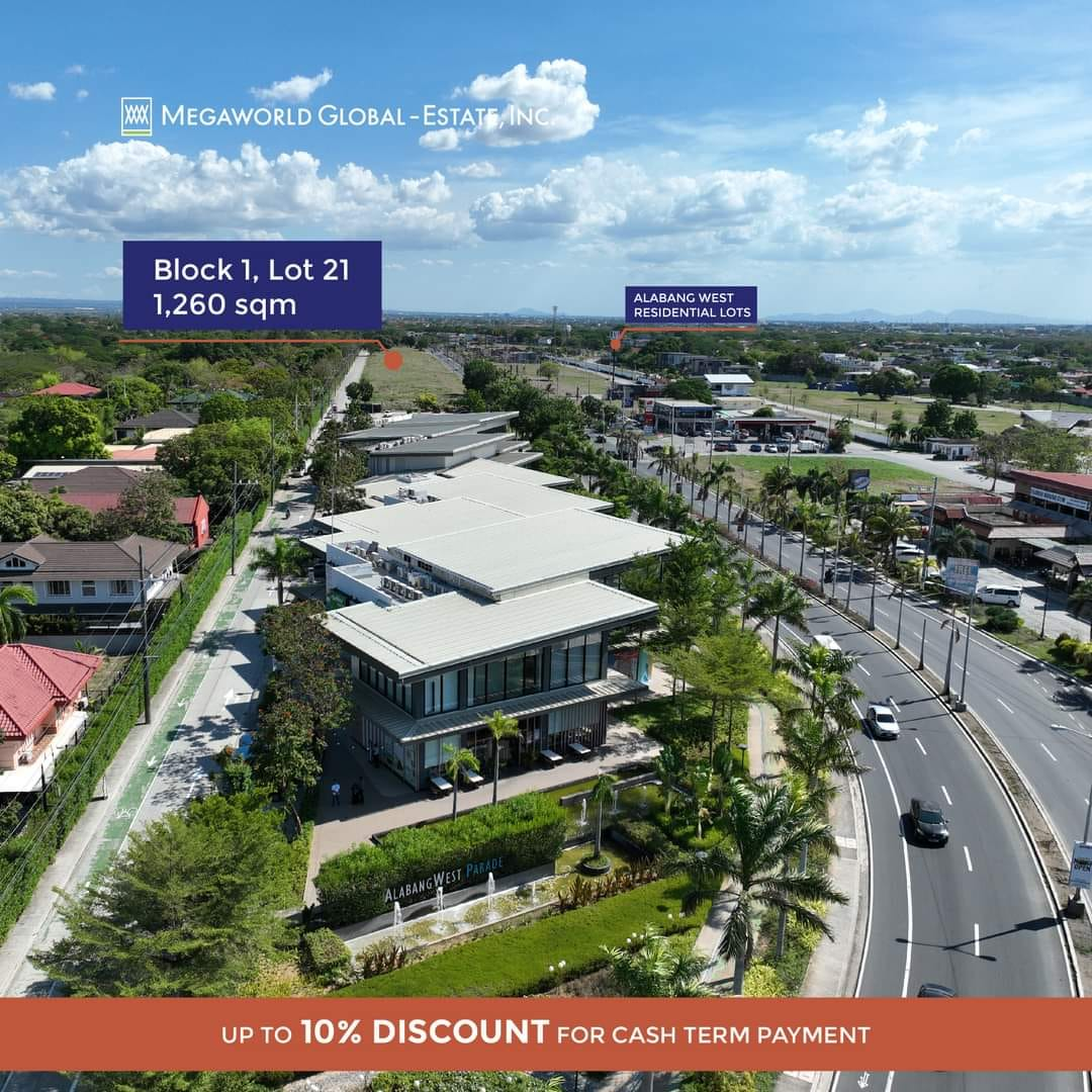 Prime Commercial Lot for Sale in Daang Hari Alabang
