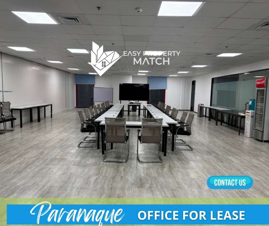 300 sqm Fully Furnished Office for Rent in Parañaque