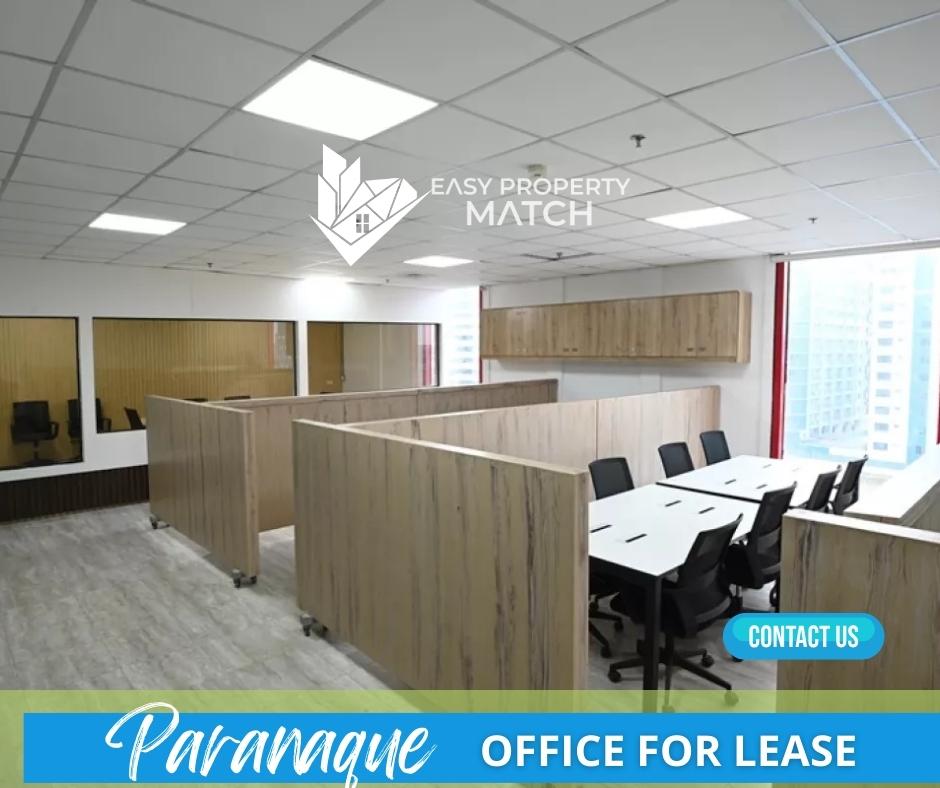 40 sqm Small Fully Furnished Office for Rent in Pasay
