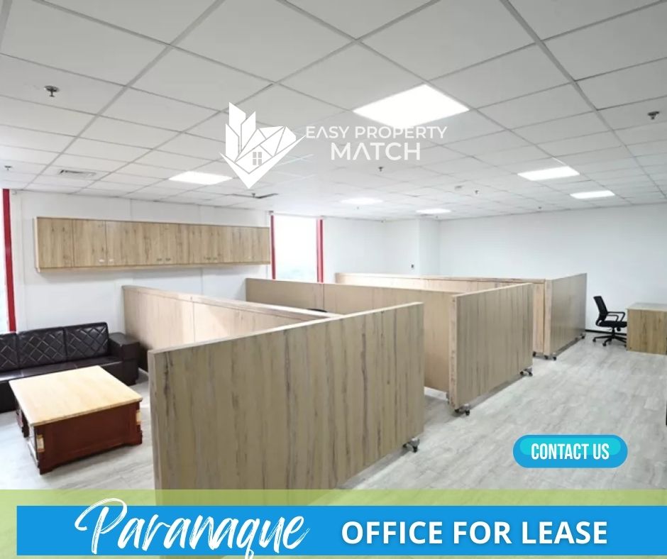 80 sqm Small Fully Furnished Office for Rent in Paranaque