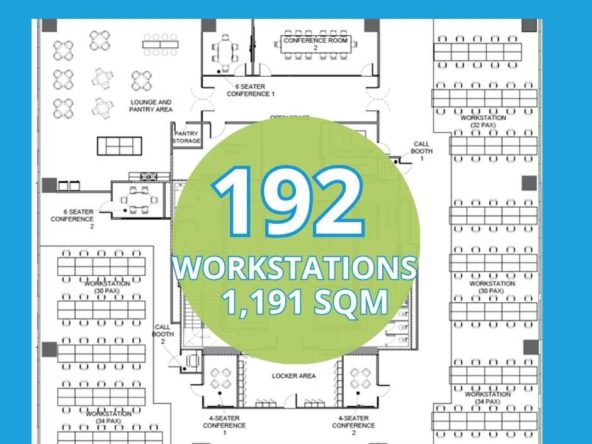 Fully Furnished PEZA Office in BGC 192 seats (2)