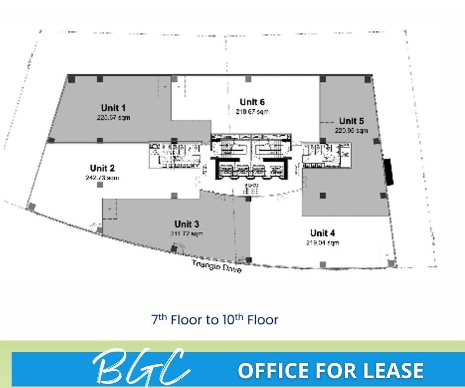 Office for Rent in GSC Corporate Tower BGC (1)