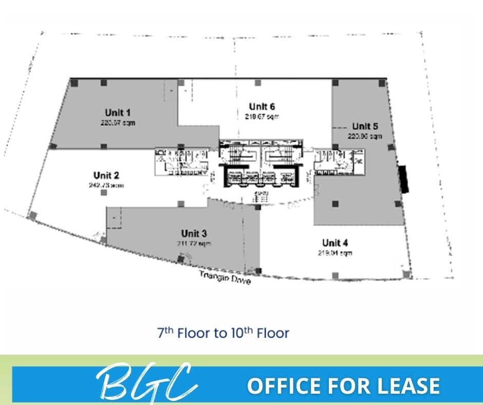 Office for Rent in GSC Corporate Tower BGC (1)