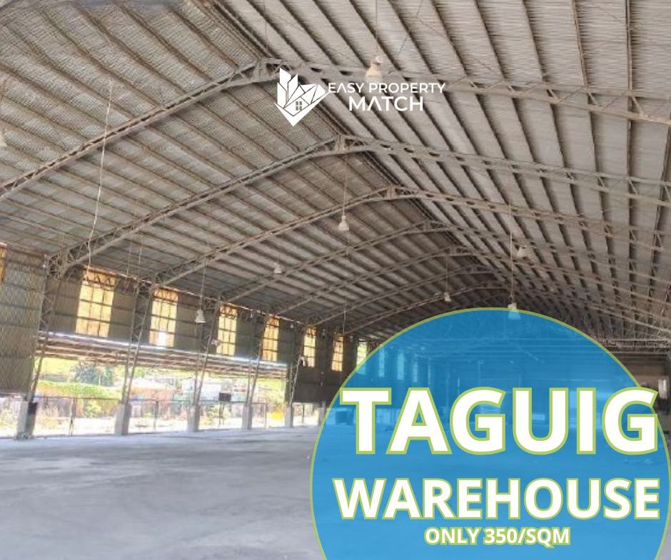 Warehouse for Rent in Taguig accessible to 40 ft truck cargo