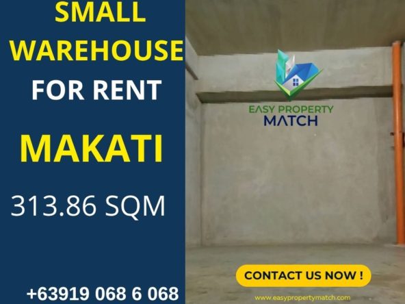 Small Warehouse for Rent Makati 300 sqm