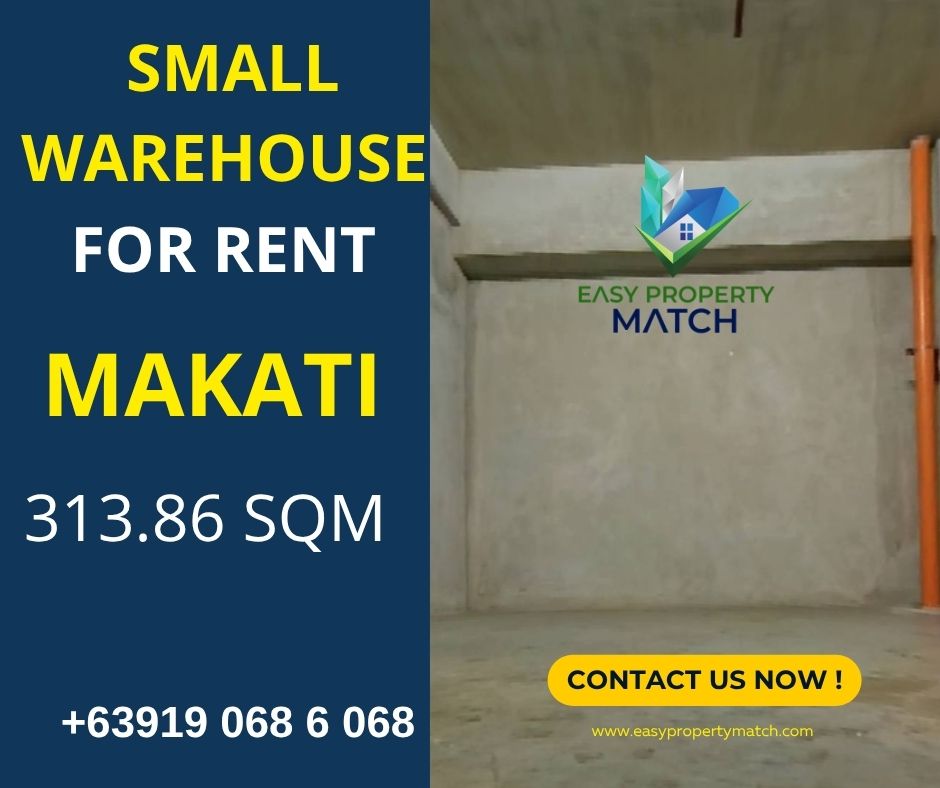 Small Warehouse for Rent Makati 300 sqm